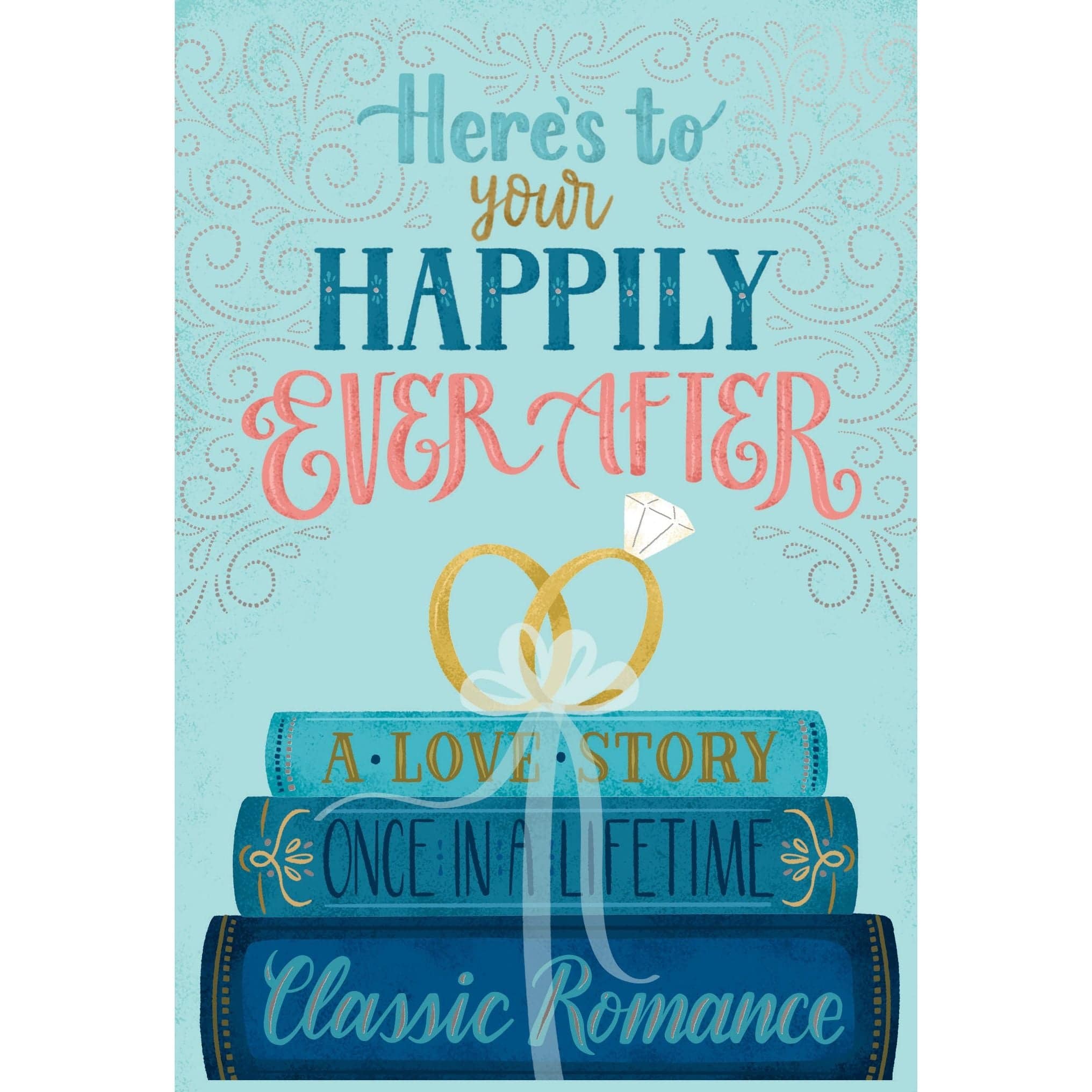 Pictura Happily Ever After wedding card featuring elegant design, perfect for celebrating marriage milestones and special occasions.